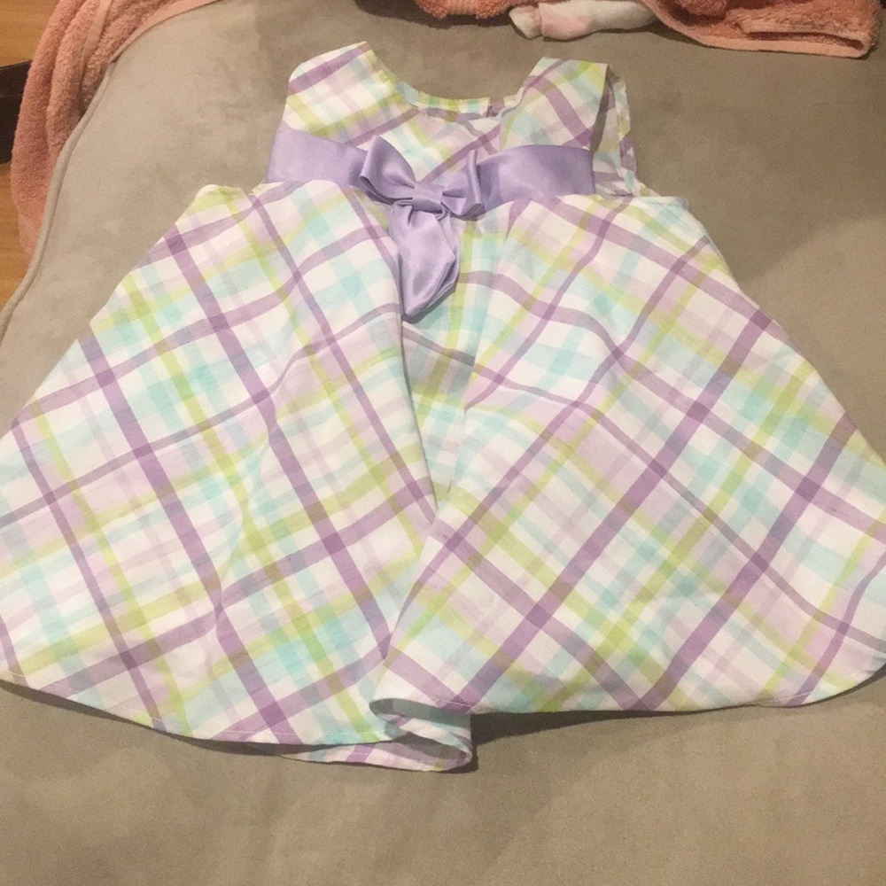 EUC baby girl easter dress 12 M